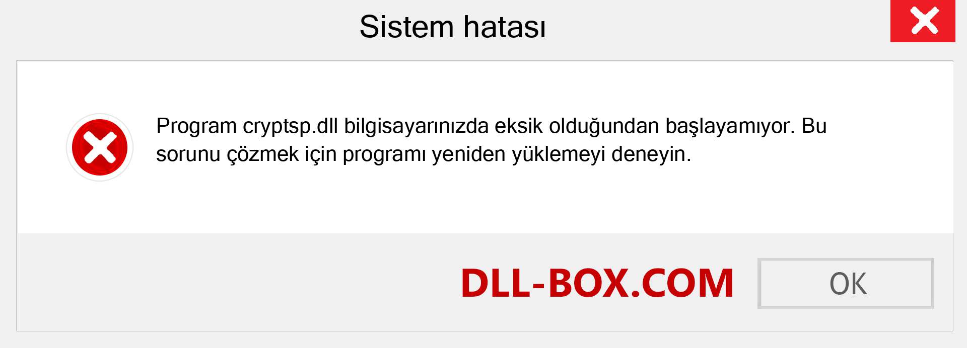 cryptsp.dll dosyası eksik mi? Windows 7, 8, 10 için İndirin - Windows'ta cryptsp dll Eksik Hatasını Düzeltin, fotoğraflar, resimler